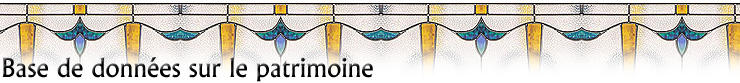 Base de donn&eacute;es sur le patrimoine